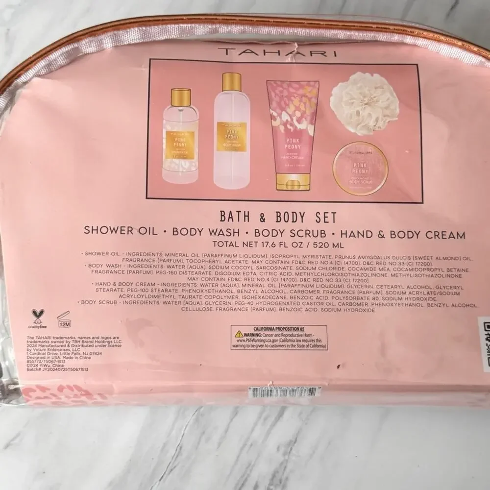 TAHARI LIMITED EDITION Bath & Body Collection Five Piece Set